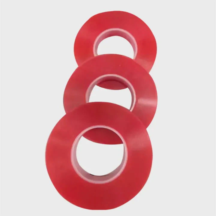 Red Film Double Sided PET Tape