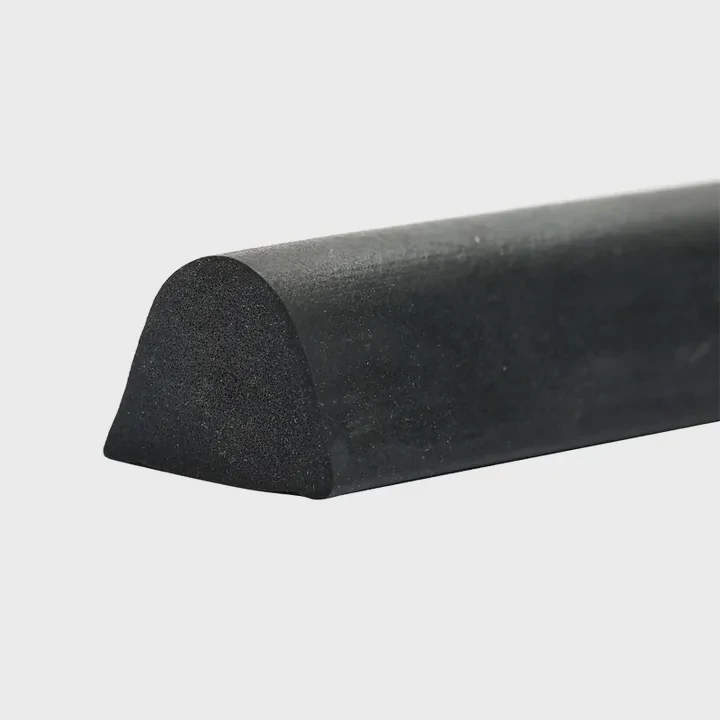 Black Silicone Foam Seal Strip