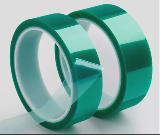Green Pet Tape For Powder Coating