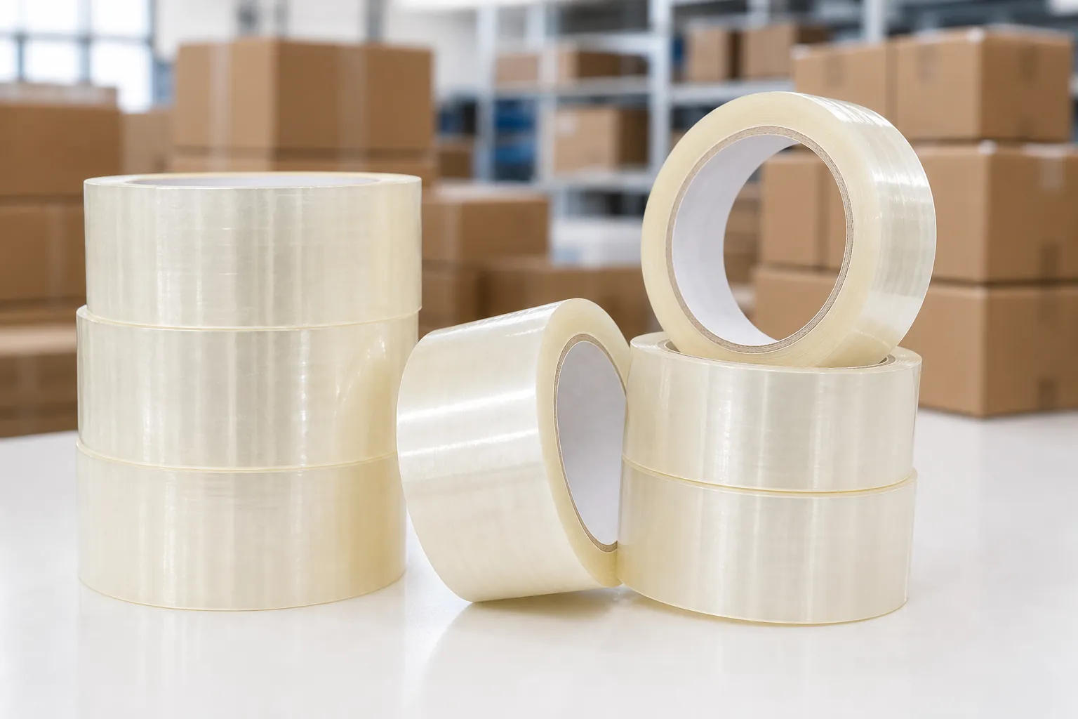 Clear BOPP tape
