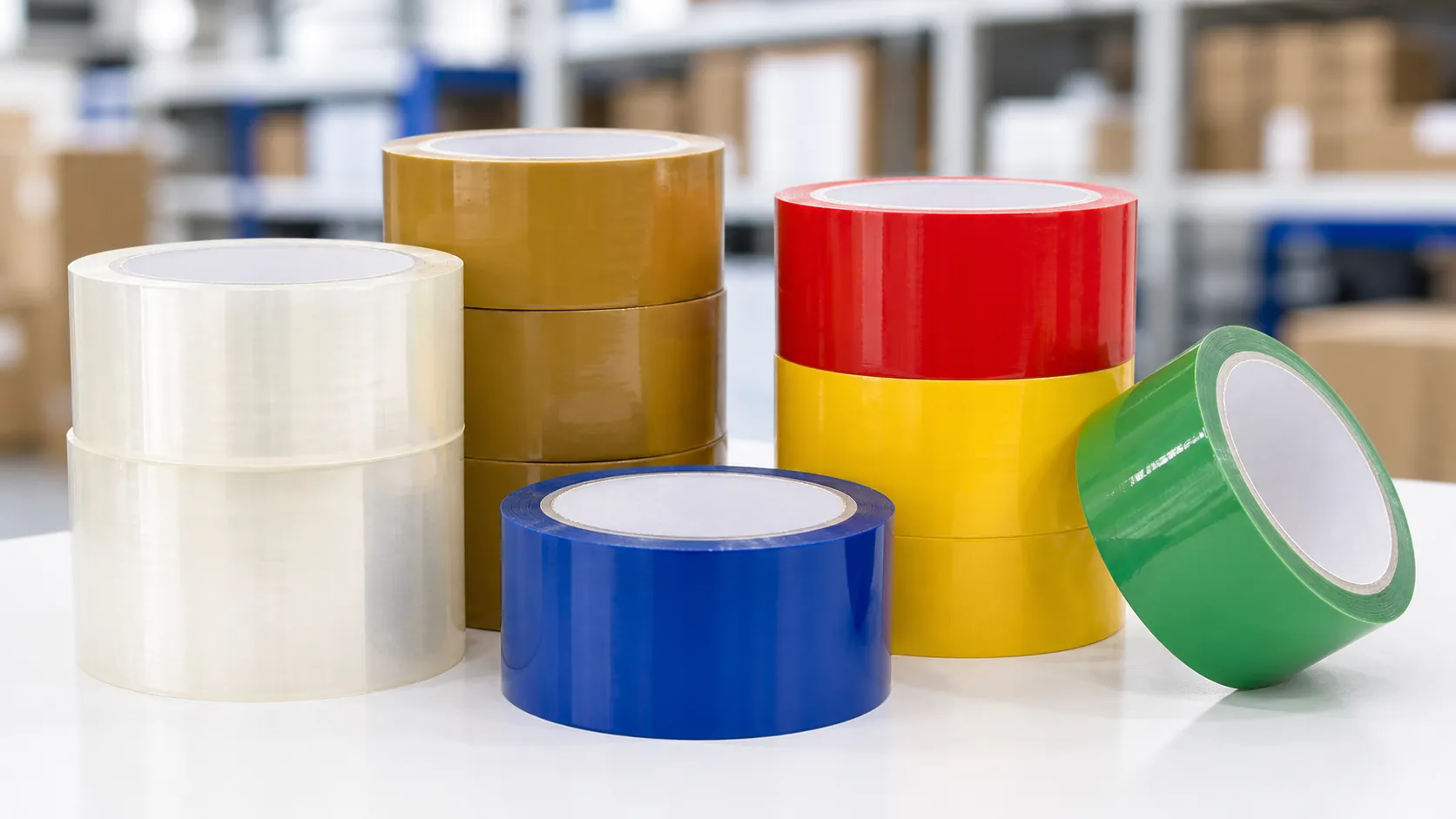 Colored BOPP tape