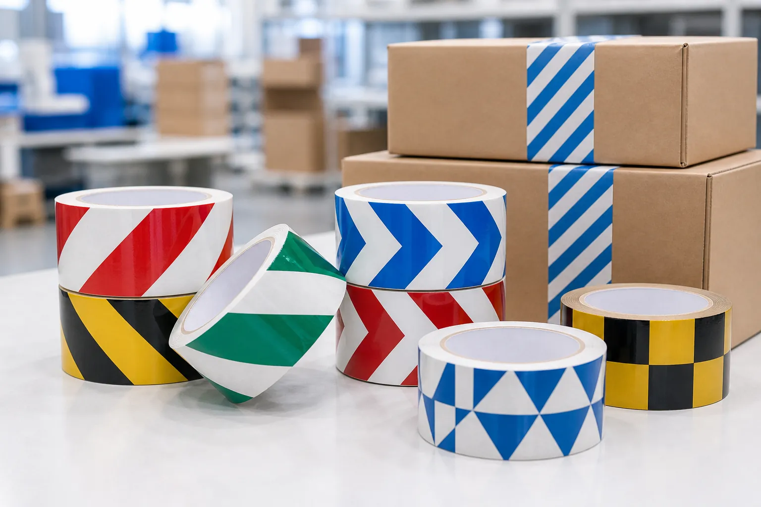 Printed BOPP tape
